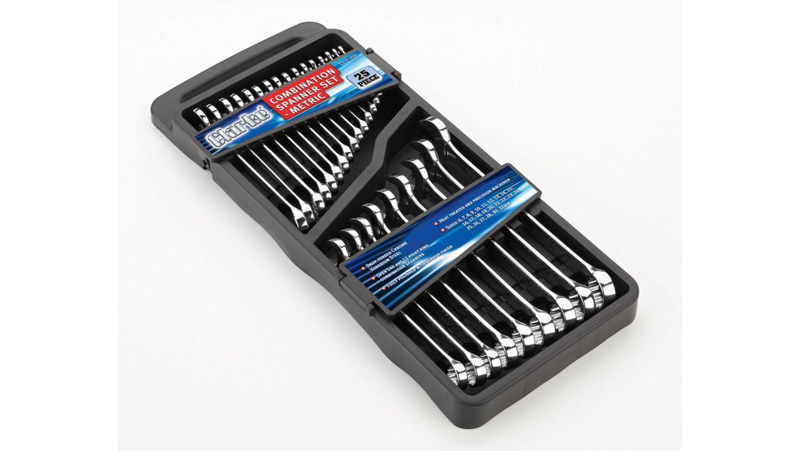 The Clarke CHT804 Combination Spanner Set Means You’ll Never be Caught Out Again