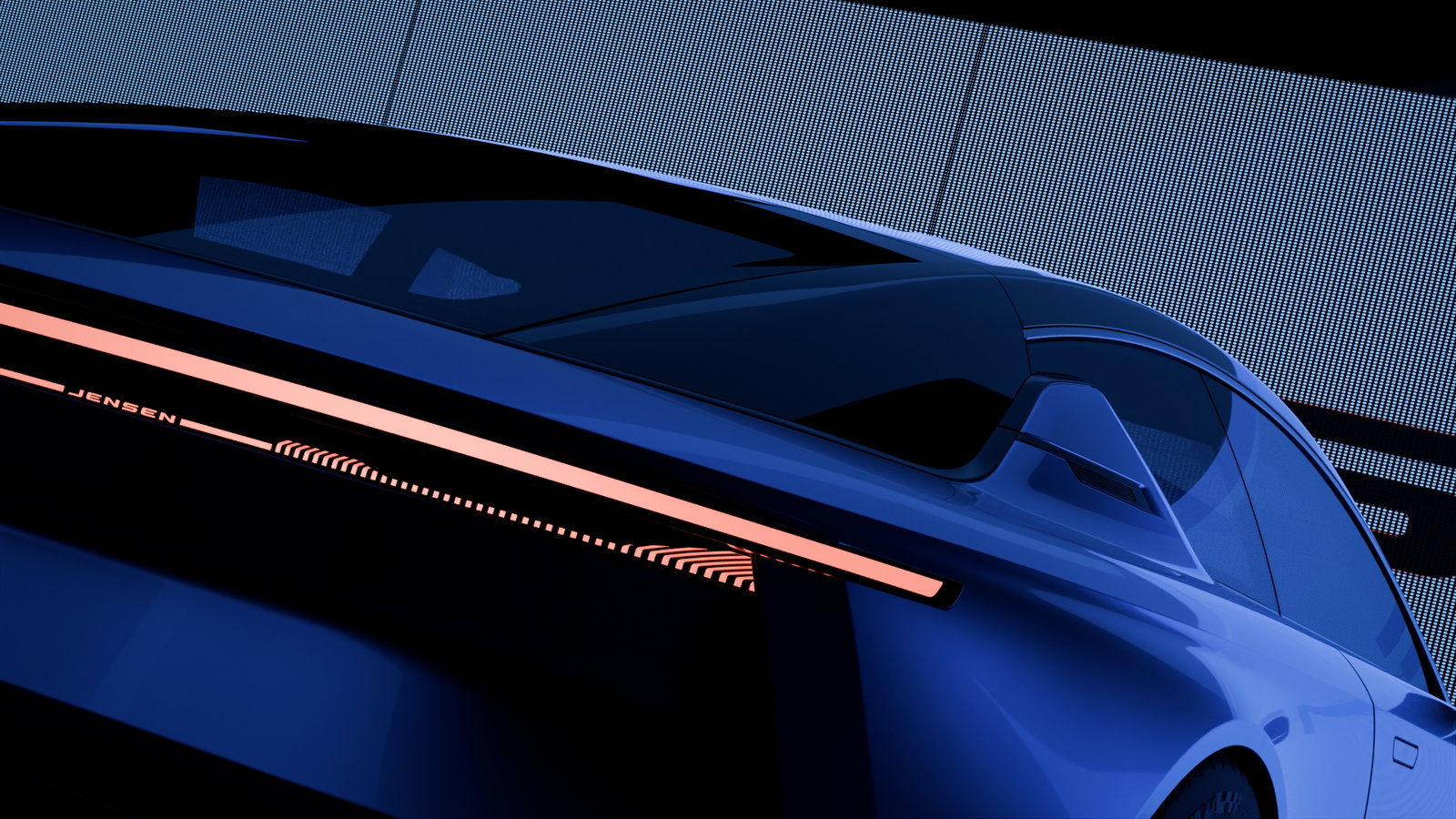Jensen Interceptor GTX - teaser, rear