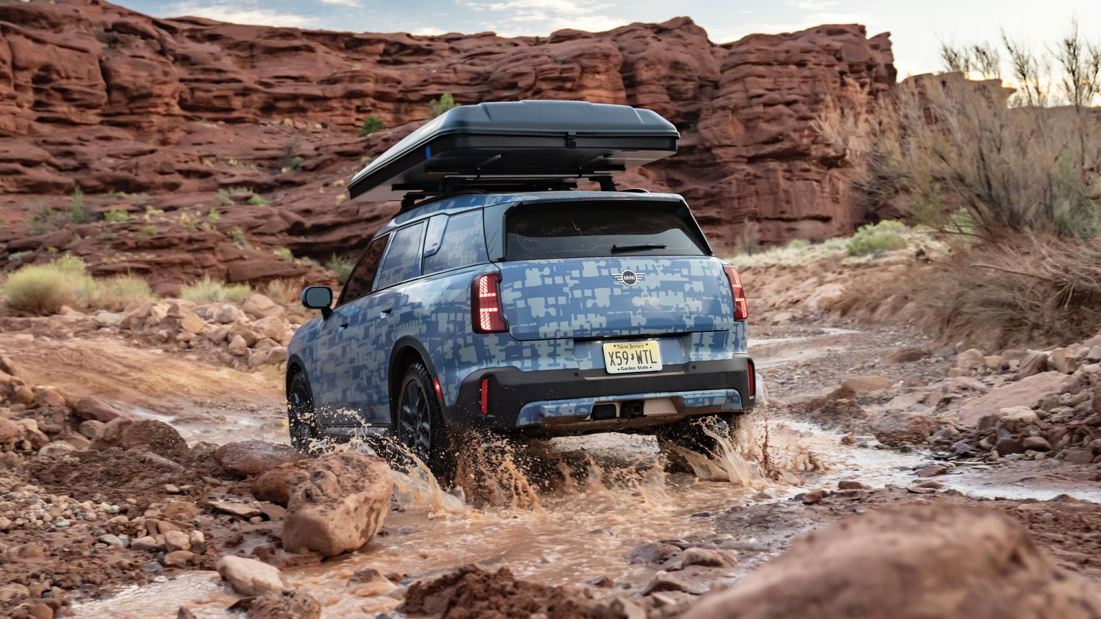 Mini Countryman off-road prototype - rear
