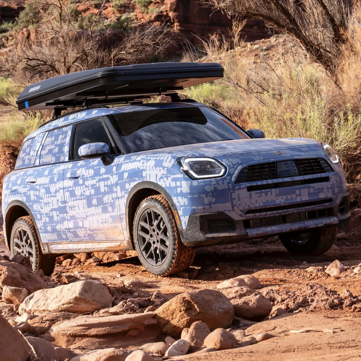Mini Countryman off-road prototype - front