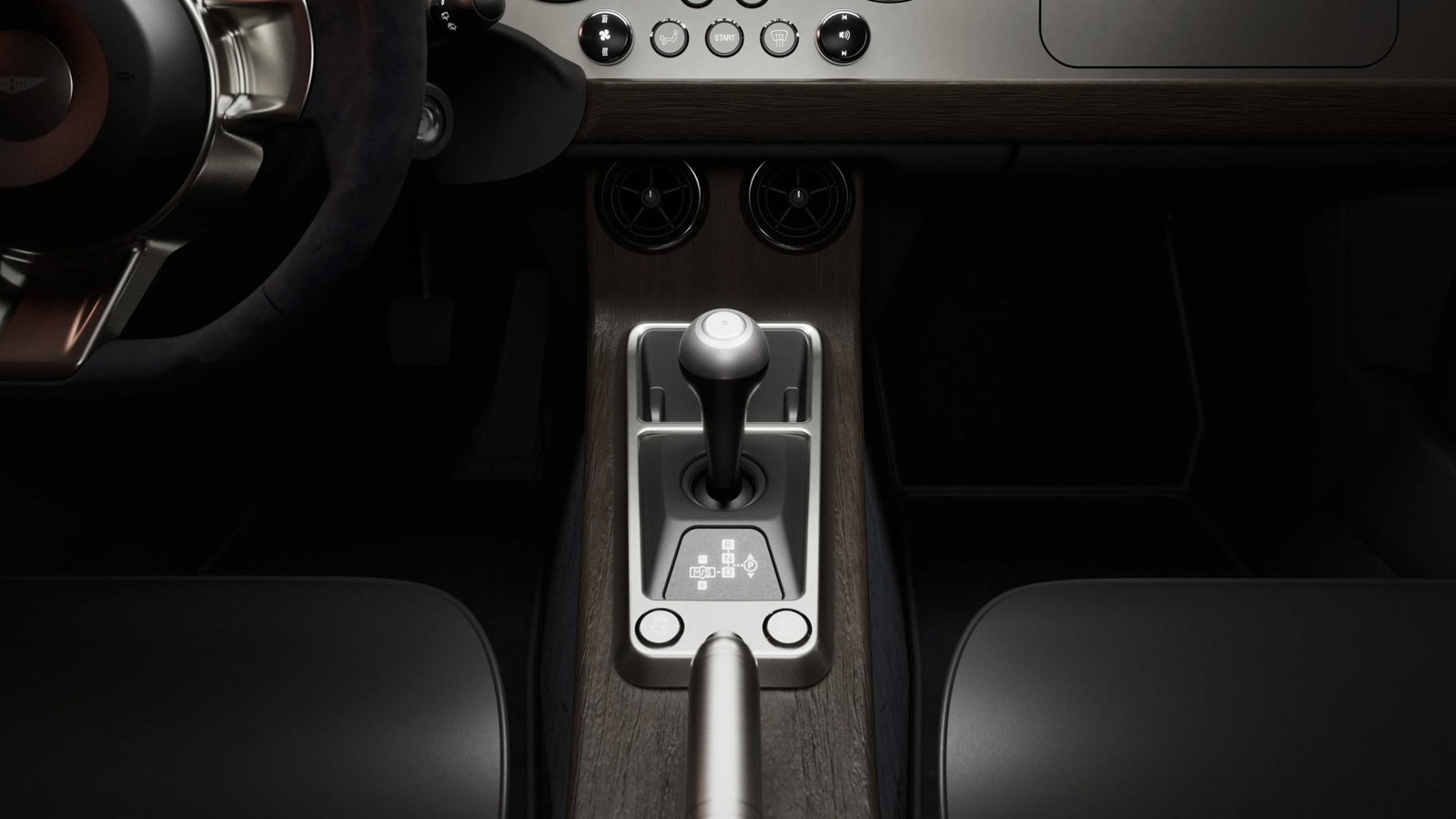 Morgan Supersport 400 - aluminium gear selector
