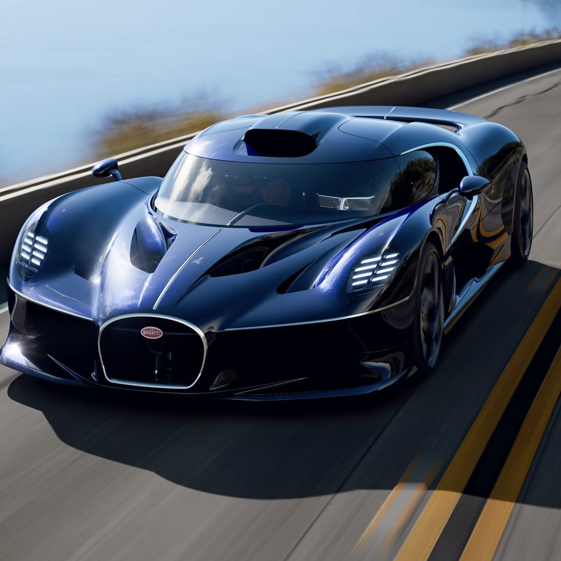 Bugatti Destrier - front