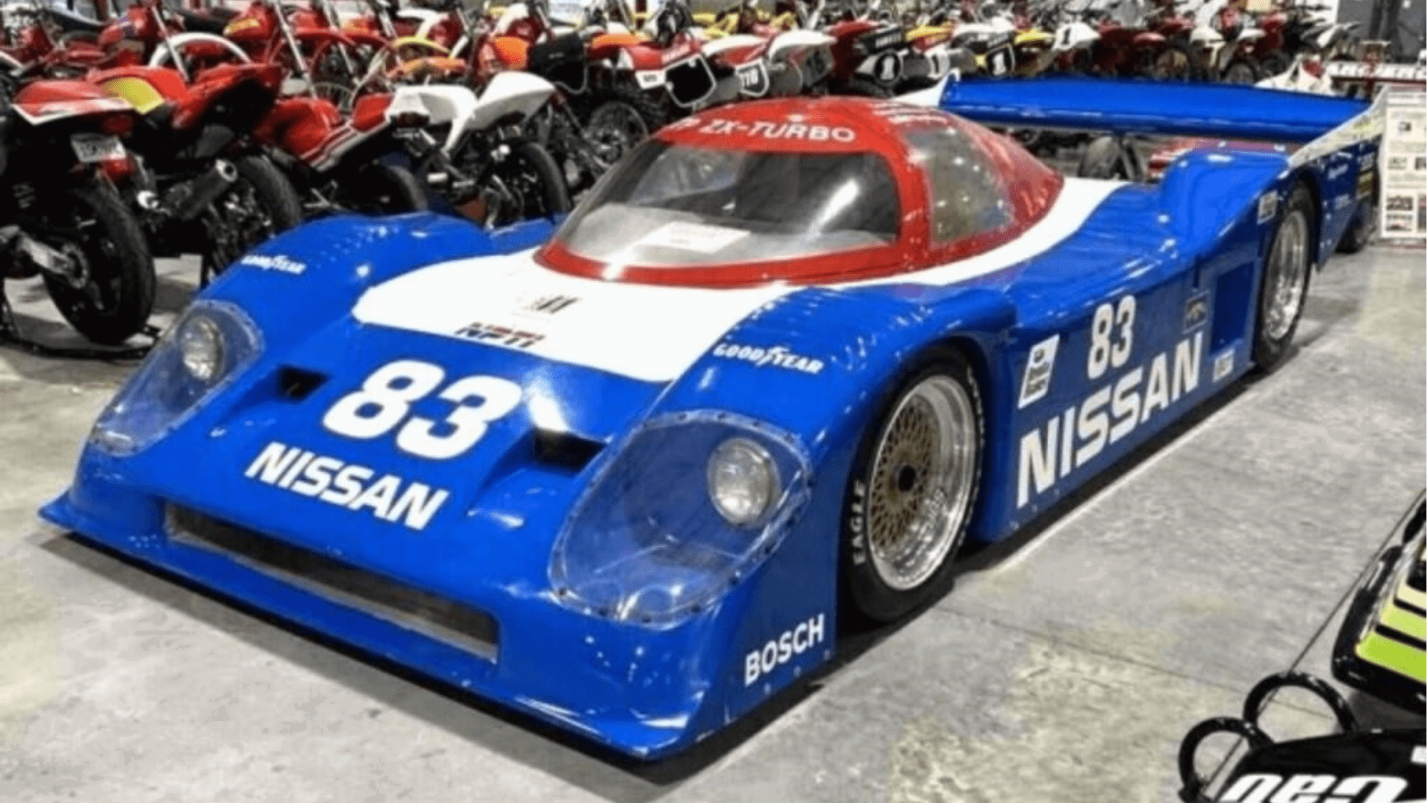 1990 Nissan NPT-90 GTP Display Roller