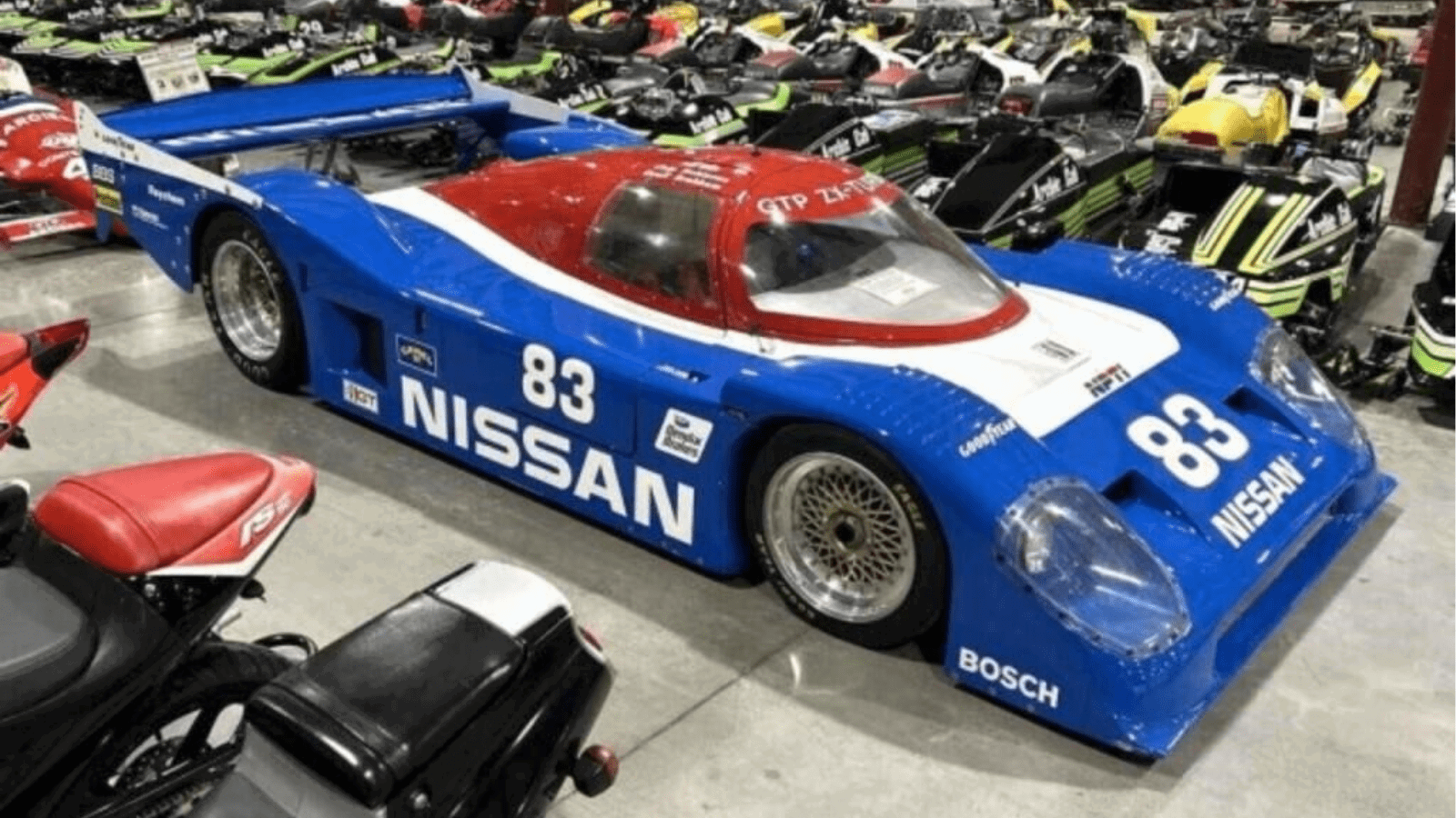 1990 Nissan NPT-90 GTP Display Roller
