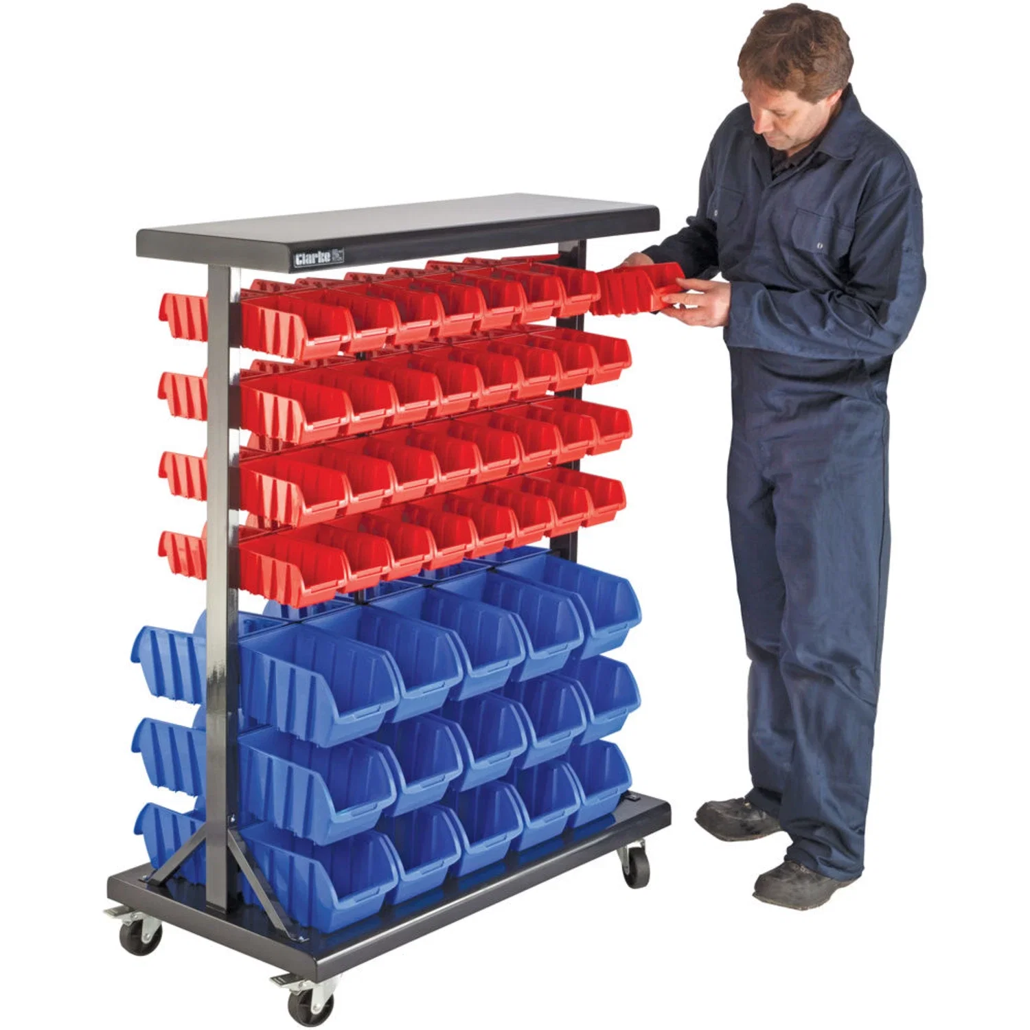 Never Lose a Part Again with Clarke’s CSR94 Storage Bin Rack