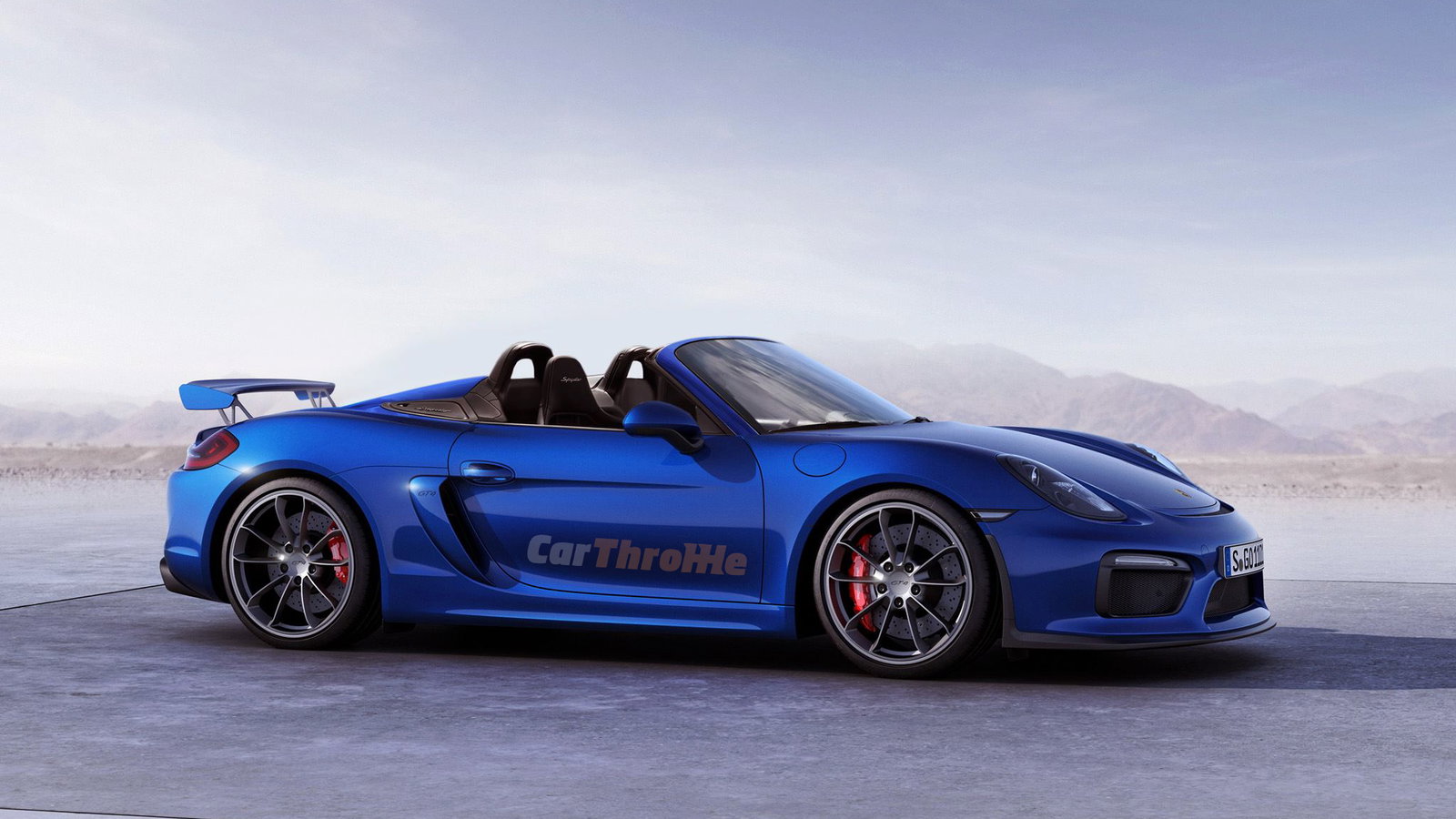 This Is How Gorgeous The Porsche Boxster Spyder GT4 Could Look