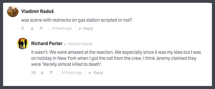 Former Top Gear Script Editor Richard Porter Reveals All In This Brilliant CT AMA