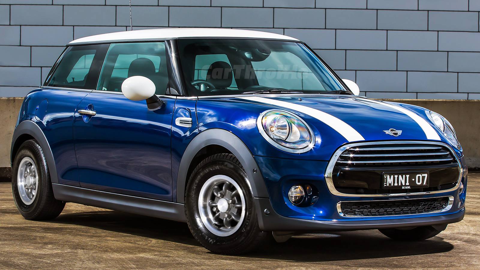 The Mini might have become a bit overweight, but it still wears the wheels of its 1960s relative well.