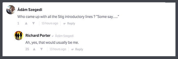 Former Top Gear Script Editor Richard Porter Reveals All In This Brilliant CT AMA