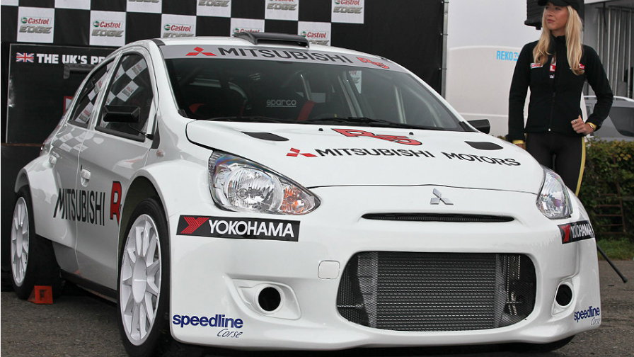 This Evo X-Engined Mirage Signals Mitsubishi Return To The WRC