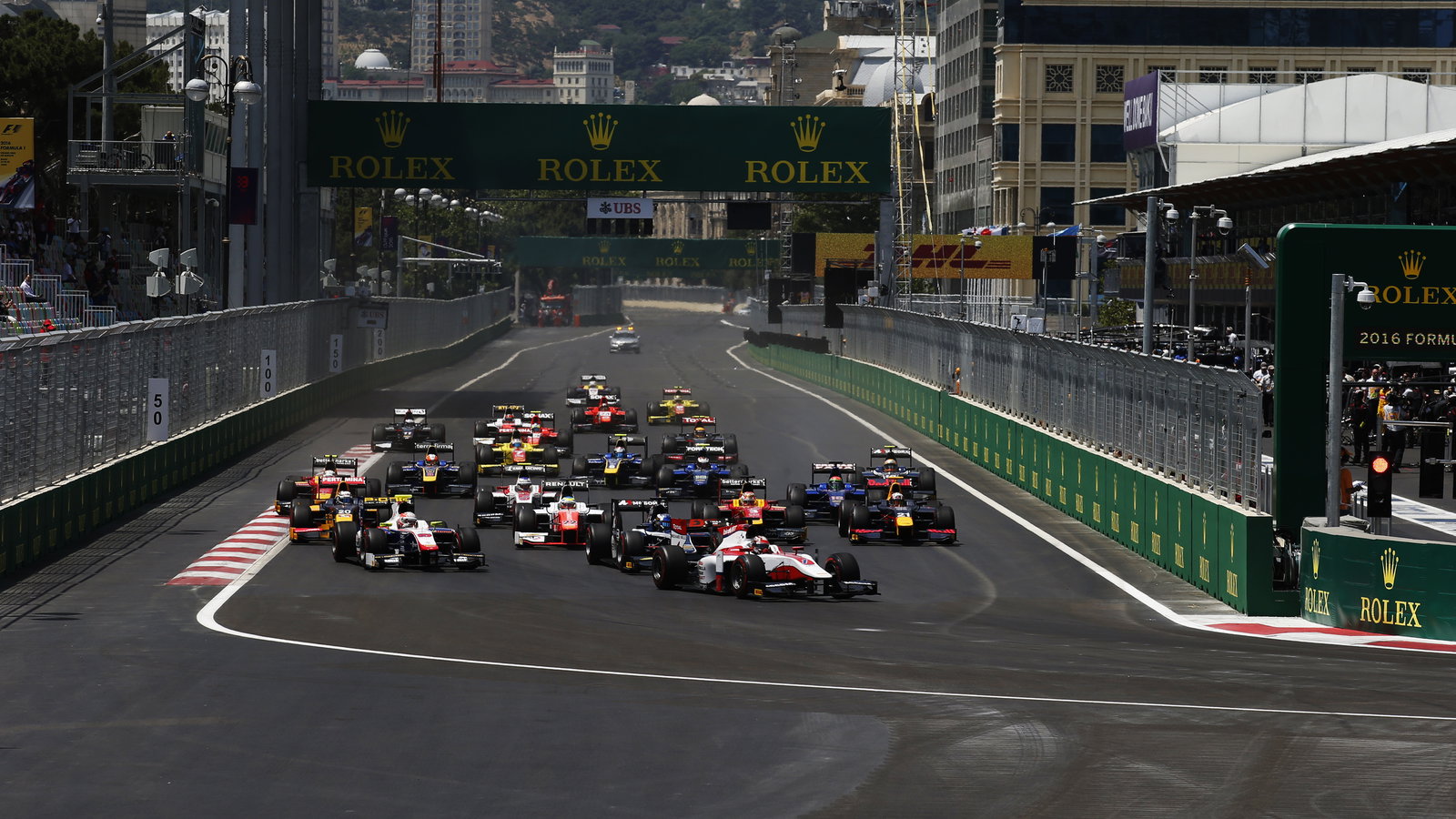 The GP2 Race At Baku Street Circuit Was Utter Carnage