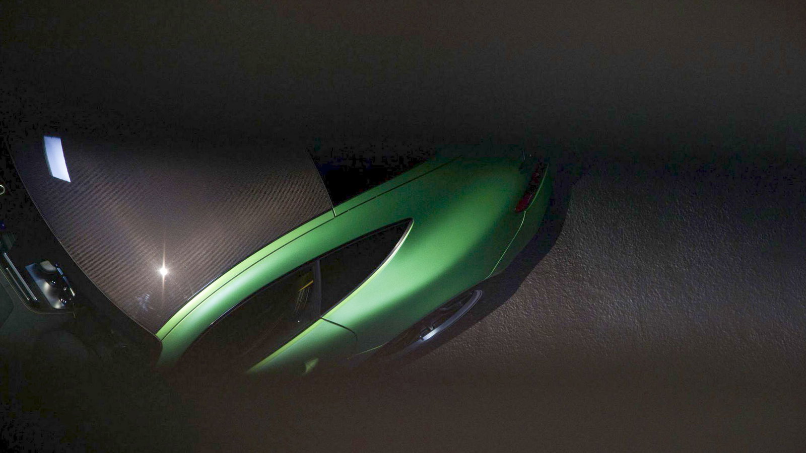 The Mercedes-AMG GT-R Has Been Teased In Some Really, Really Dark Photos
