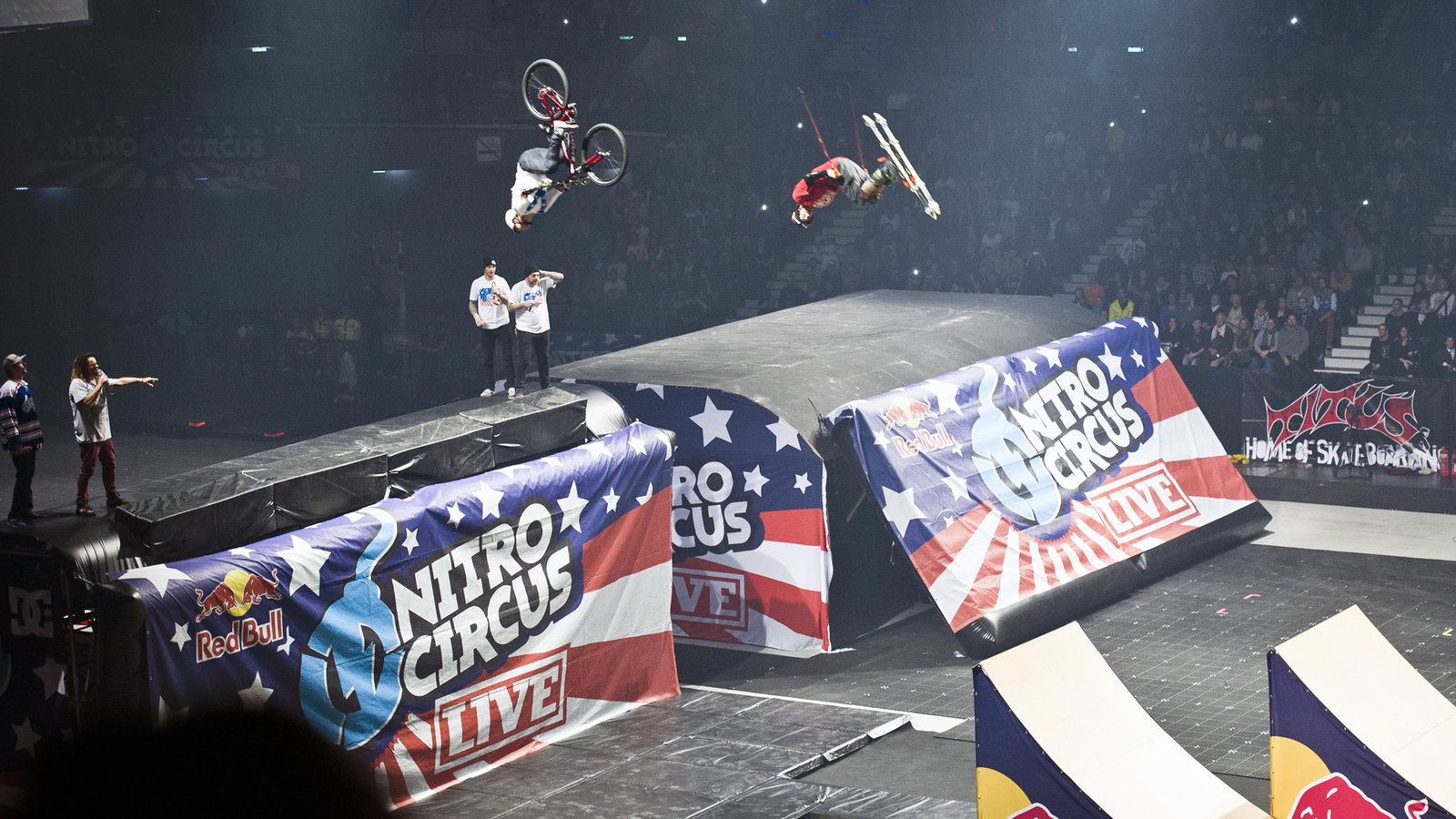 Two Stuntmen Injured During Wild Four-Person Backflip Stunt
