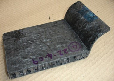 This cross section gives you an idea of how this innovative recycled material goes together 