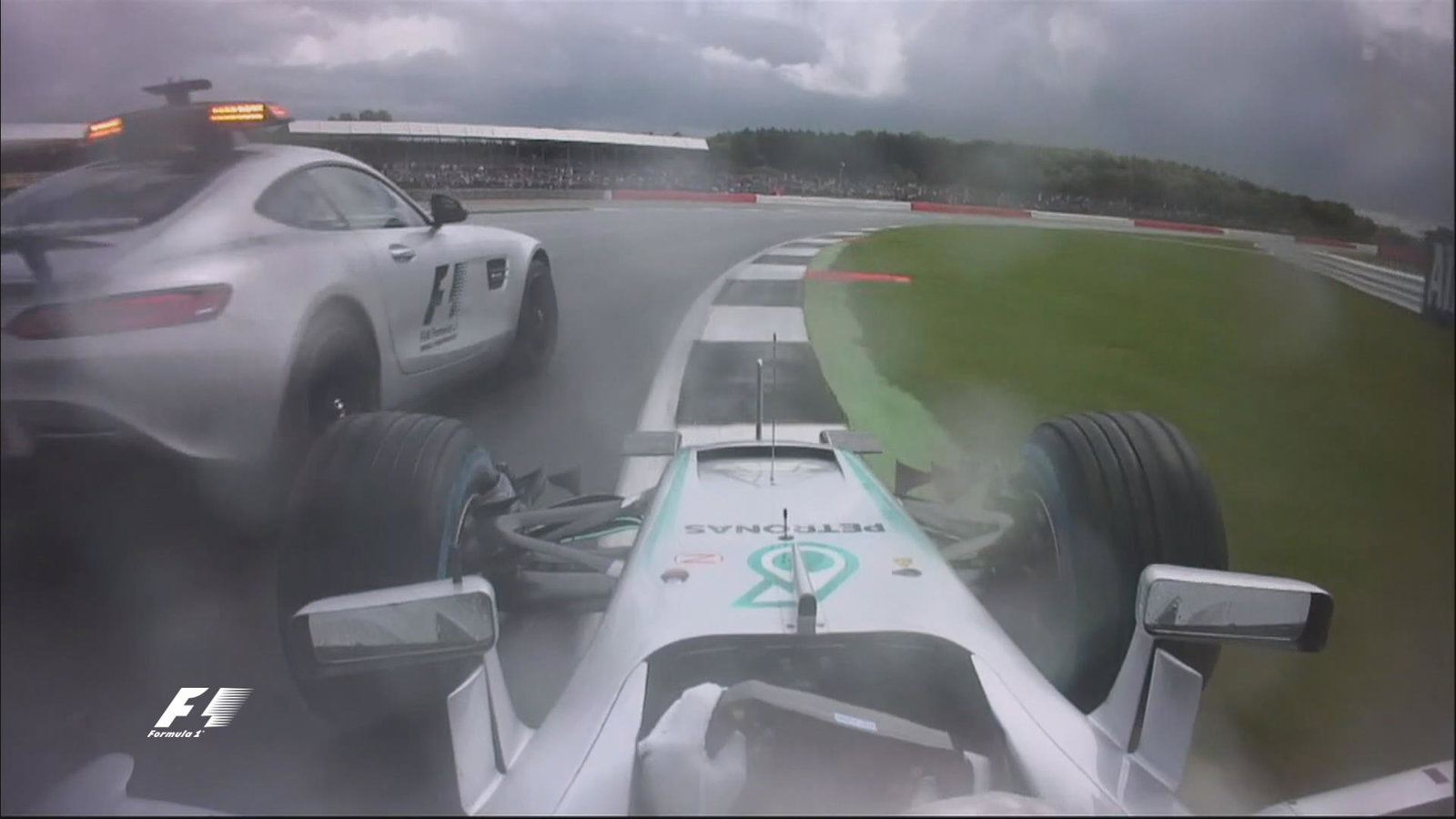 This Focus RS Tried To Mustang While Leaving A Meet And Failed 