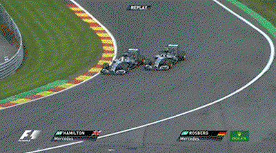 Lewis Hamilton And Nico Rosberg’s Rocky Relationship In GIFs