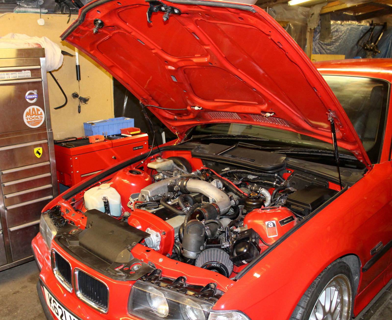 This BMW E36 Coupe Has A Nissan Skyline RB25DET Engine And I Want It Badly 