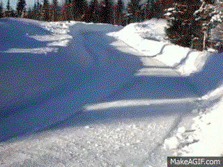 10 Epic Gifs Of Rally Drifts And Jumps In The Snow