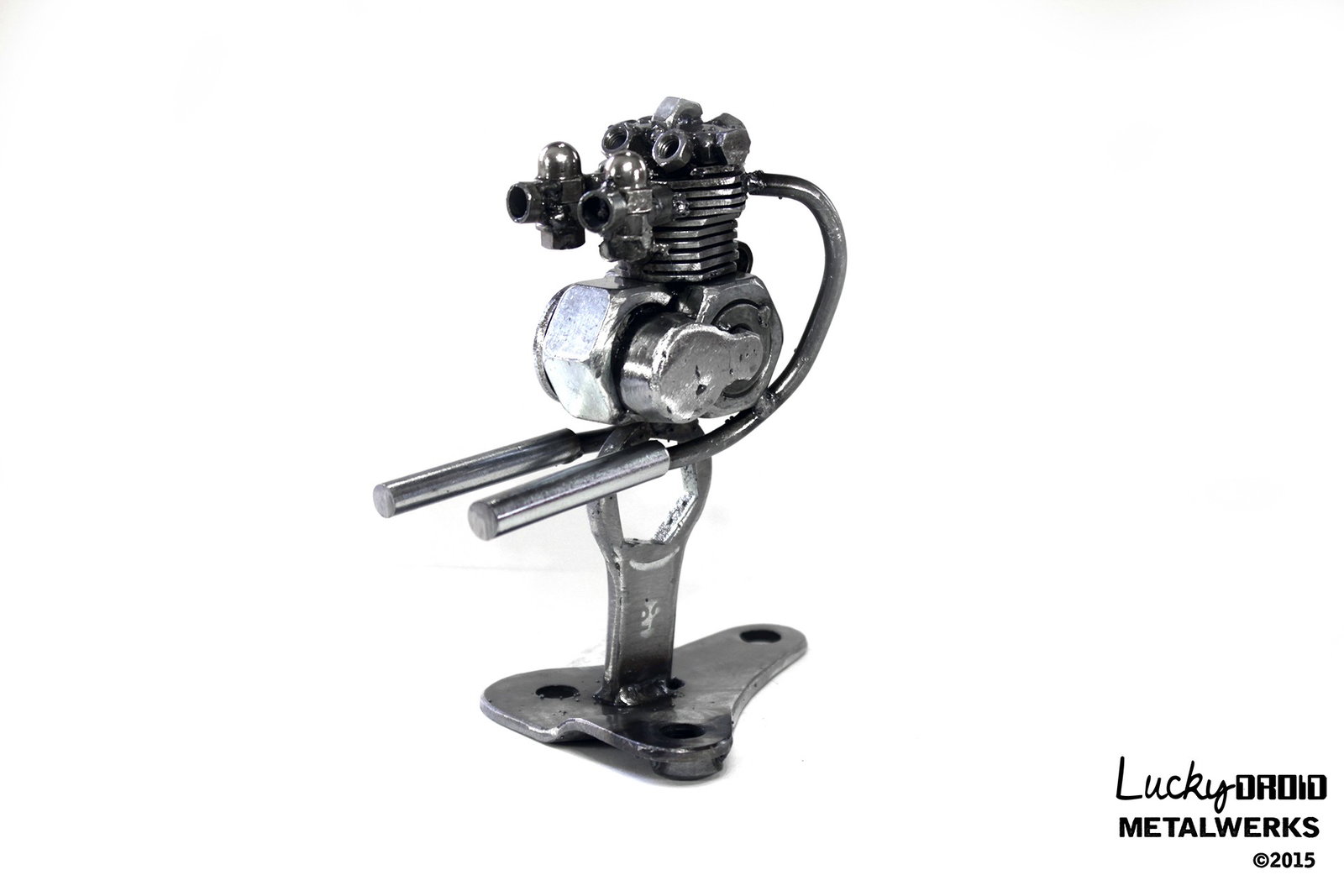 These Incredible Miniature Welded Engines Are the Coolest Things You'll See Today