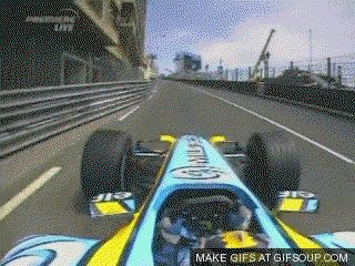 18 Spectacular Gifs Of F1 Racing Around Monaco
