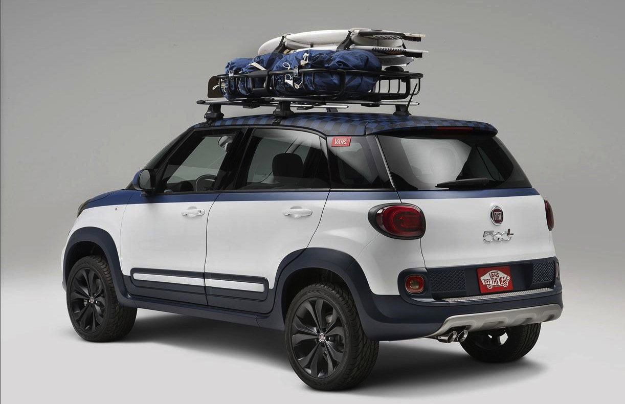 The Fiat 500L Vans Concept Is The Only Way To Combine Your Love Of Shoes, Cars And Surfing