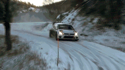 10 Epic Gifs Of Rally Drifts And Jumps In The Snow