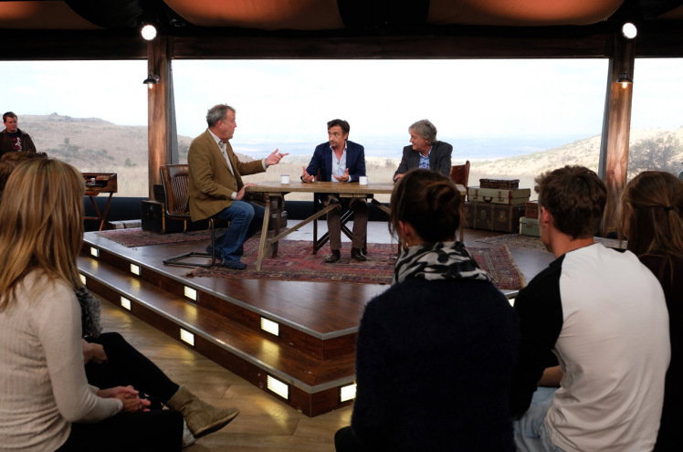 Here's What Clarkson & Co's Grand Tour Studio Looks Like 