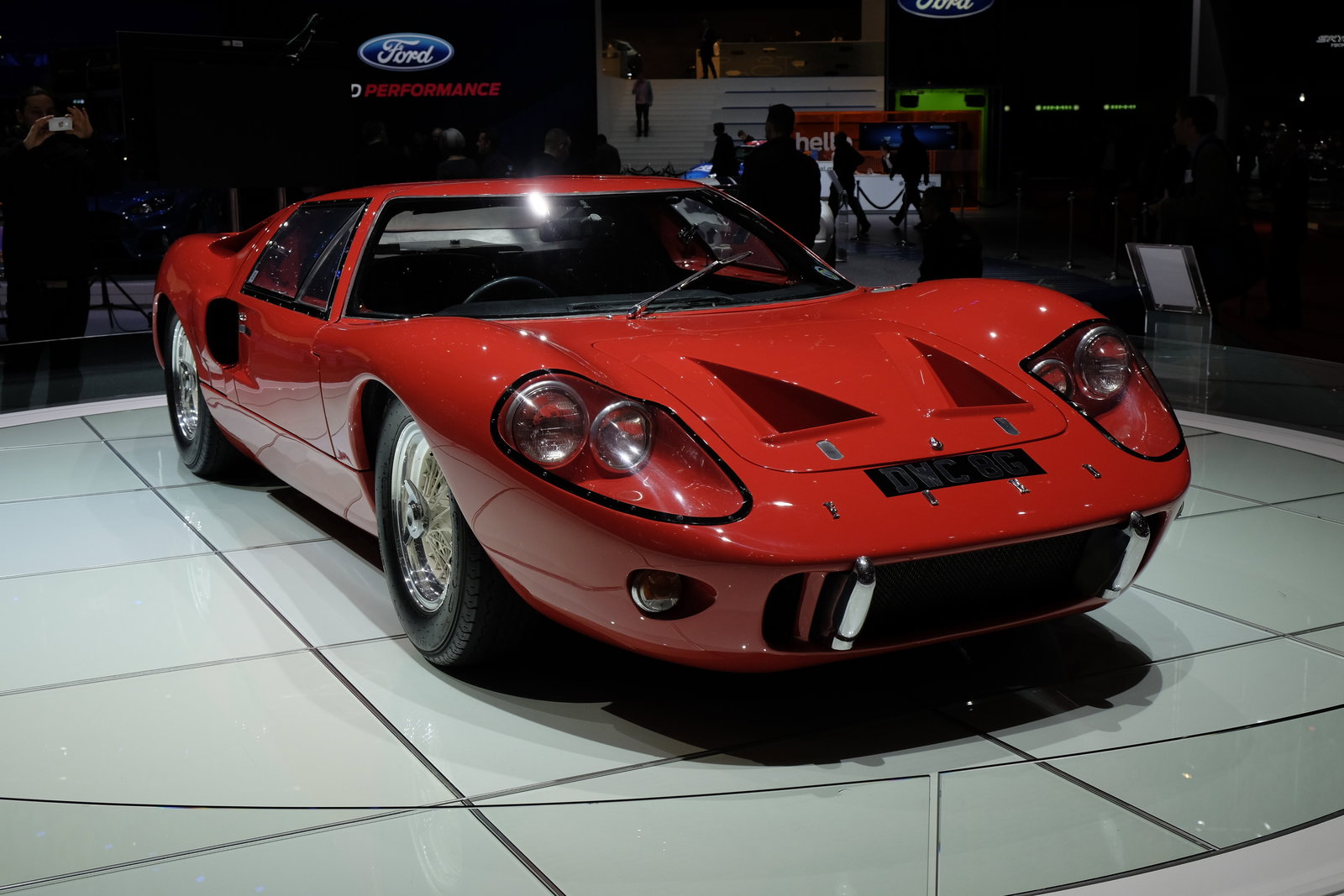 The MkIII has four headlamps and the rear part of the body is expanded