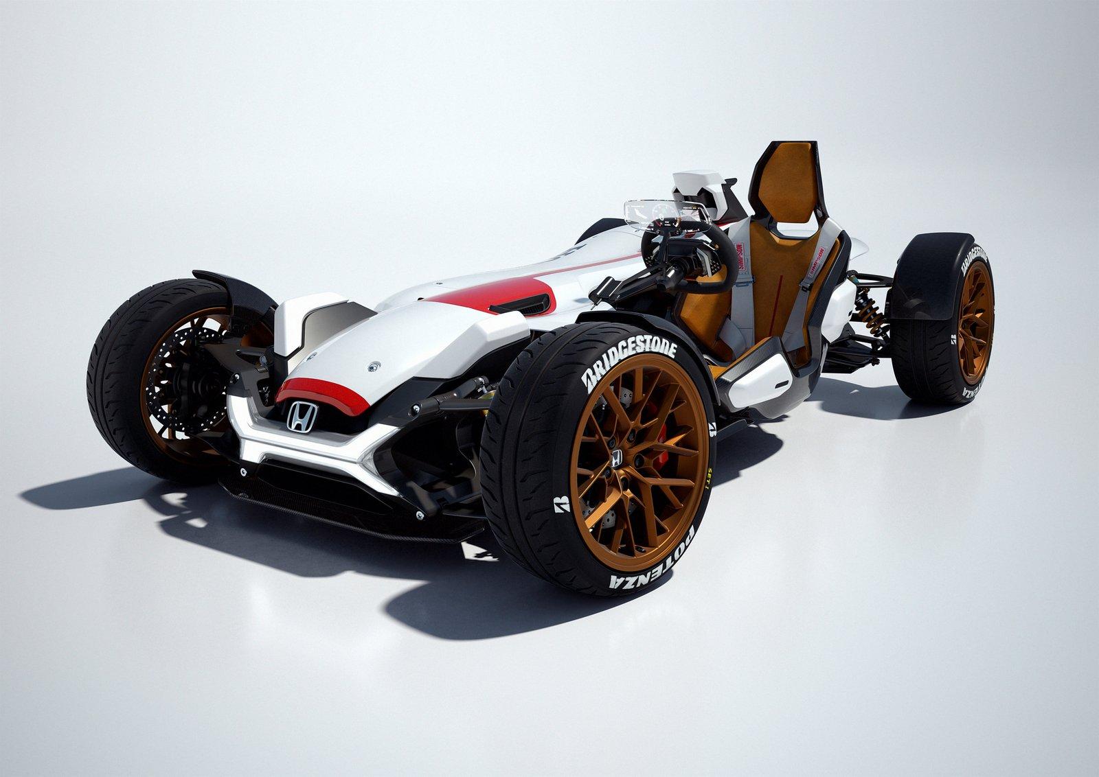The Honda Project 2&4 Concept Is A MotoGP-Engined Ariel Atom Killer
