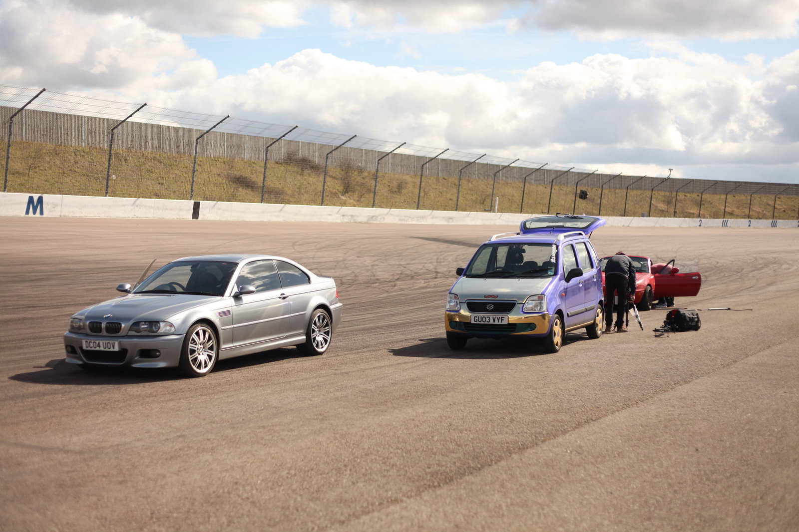 Adnan's E46 M3 is our burnout vehicle for the '1' in '1,000,000' 