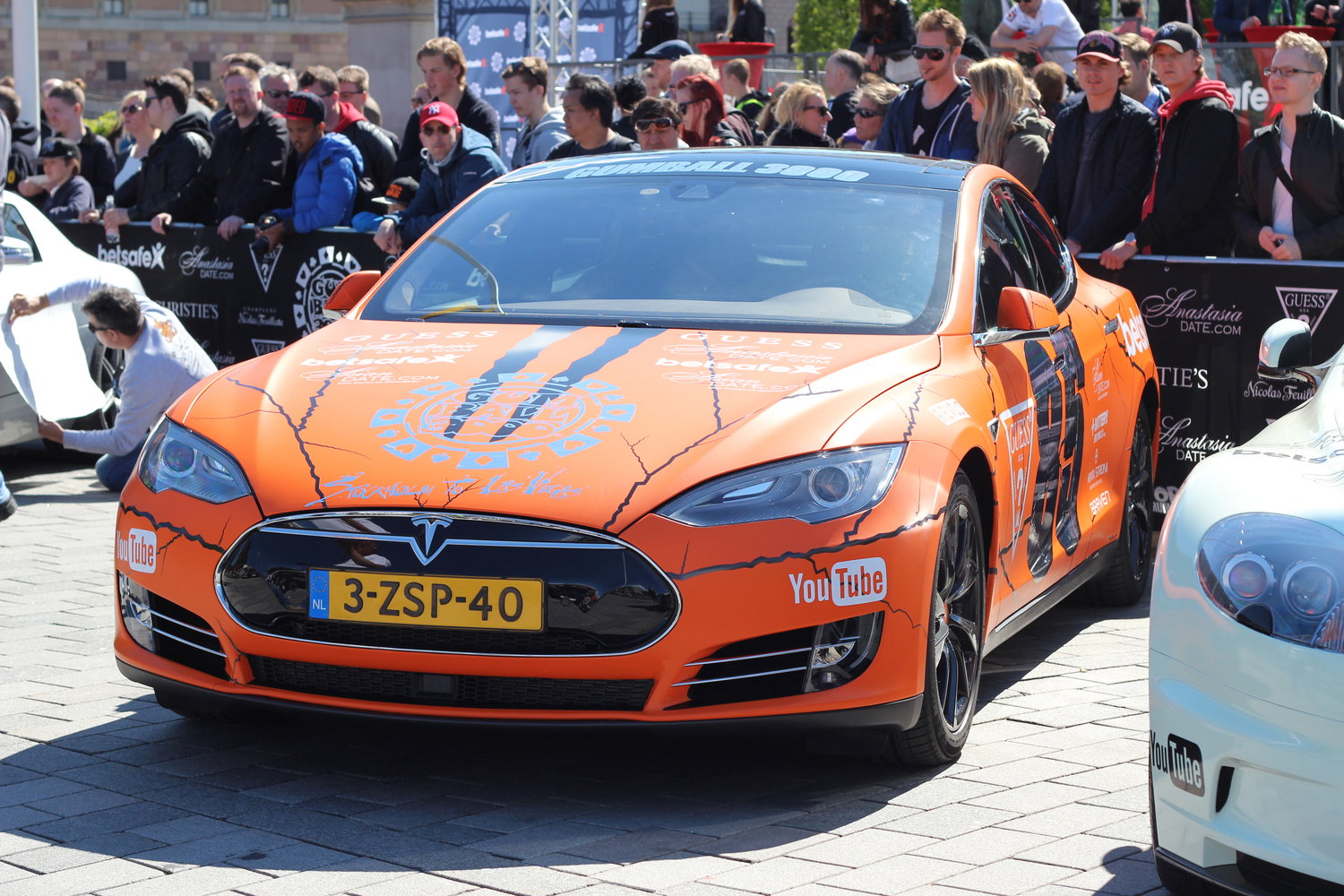And finally, a Tesla Model S P85D hoping to stay within range of a Supercharger