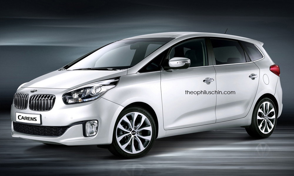 Add A Kidney Grille To A Modern Kia And You've Got Yourself A Budget Bimmer