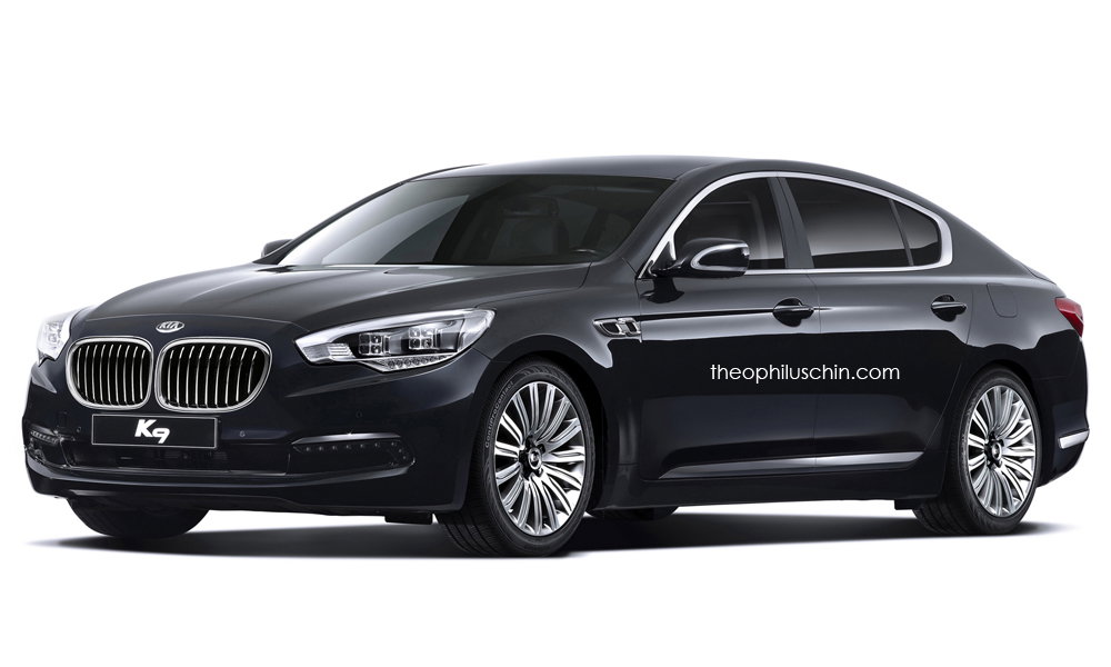 Add A Kidney Grille To A Modern Kia And You've Got Yourself A Budget Bimmer