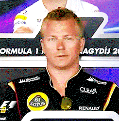 F1 Right Now Summed Up In Kimi Raikkonen Gifs