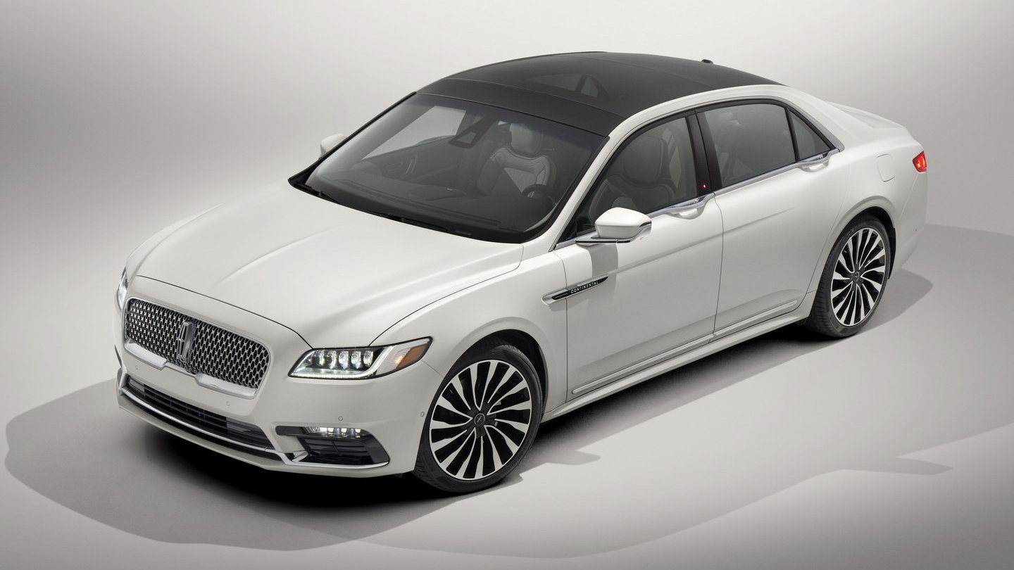The 2017 Lincoln Continental Is A 400bhp Luxobarge With Bonkers Door Handles