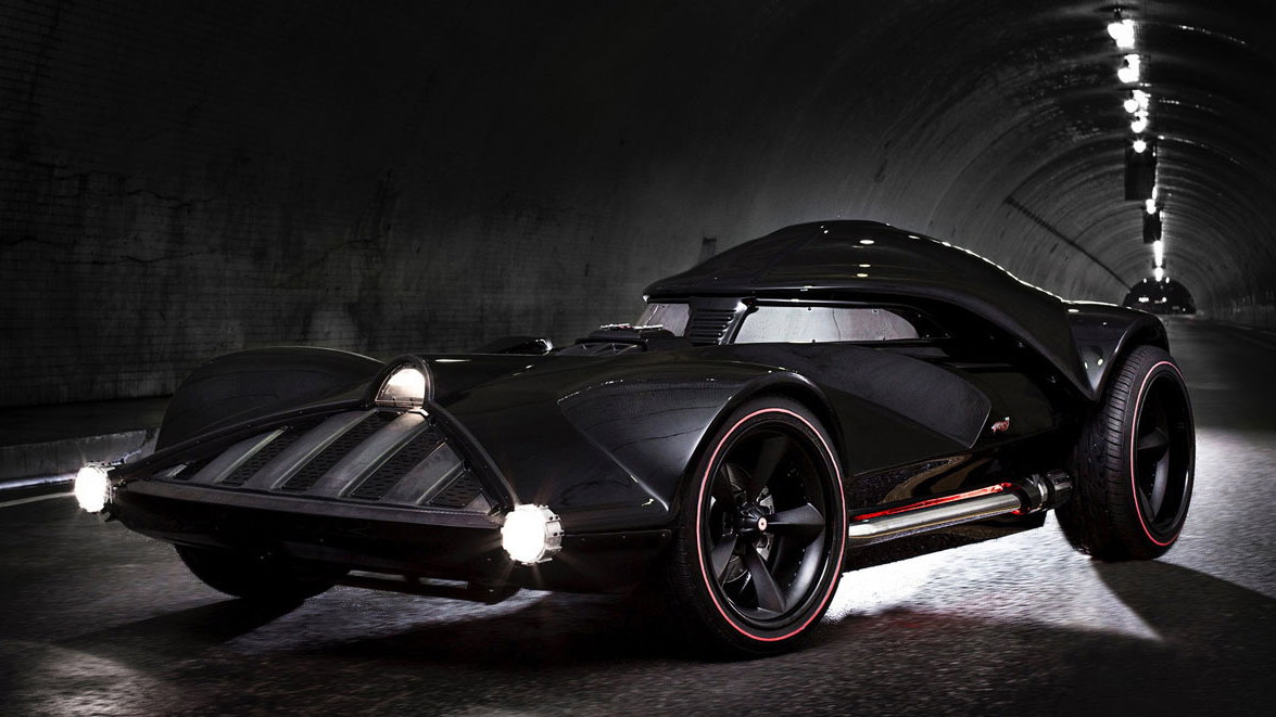 Hot Wheels Has Turned Darth Vader's Head Into An Awesome Life-Sized V8 Hot Rod