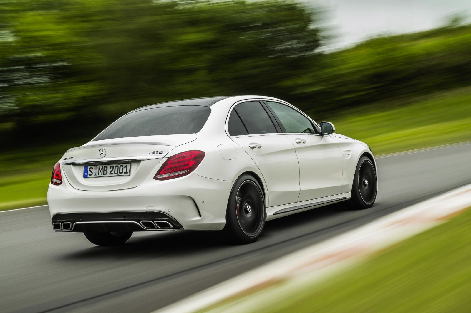 The New Mercedes AMG C63 Is A 503bhp Twin-Turbo V8 Savage That'll
