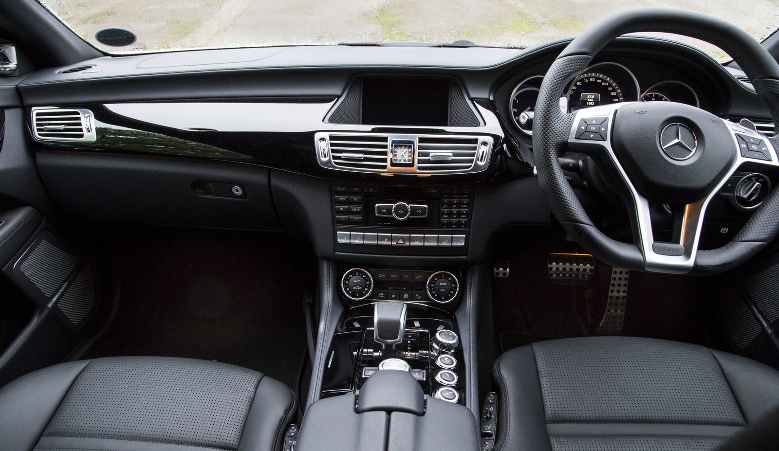 Hooning A Mercedes CLS 63 AMG In The Wet Is Like Kicking A Bear In The Groin