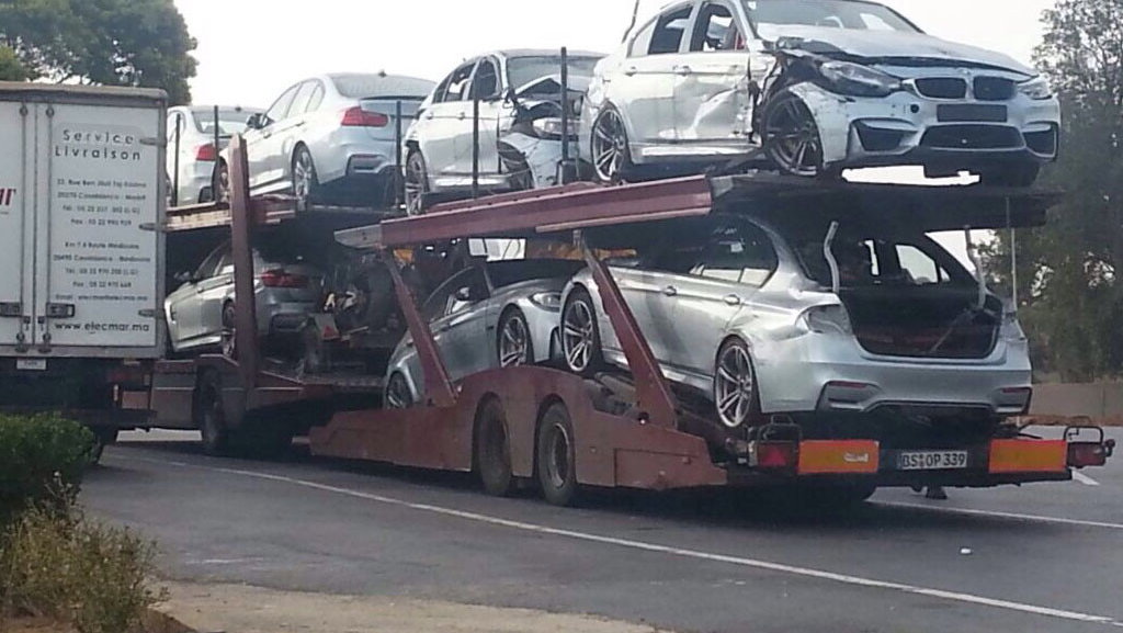 These F80 BMW M3s Were Wrecked While Filming Mission Impossible 5