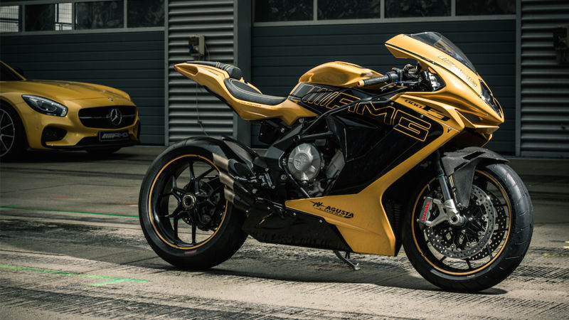 Soon Mercedes AMG Showrooms Will Be Selling MV Agusta Bikes Directly 