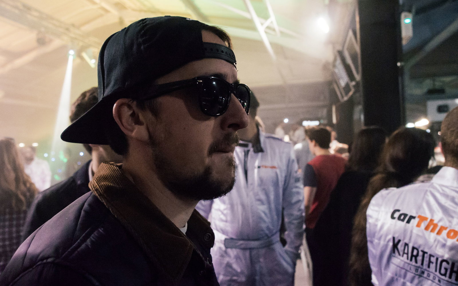 ...And Ethan does his level best to look like a baller