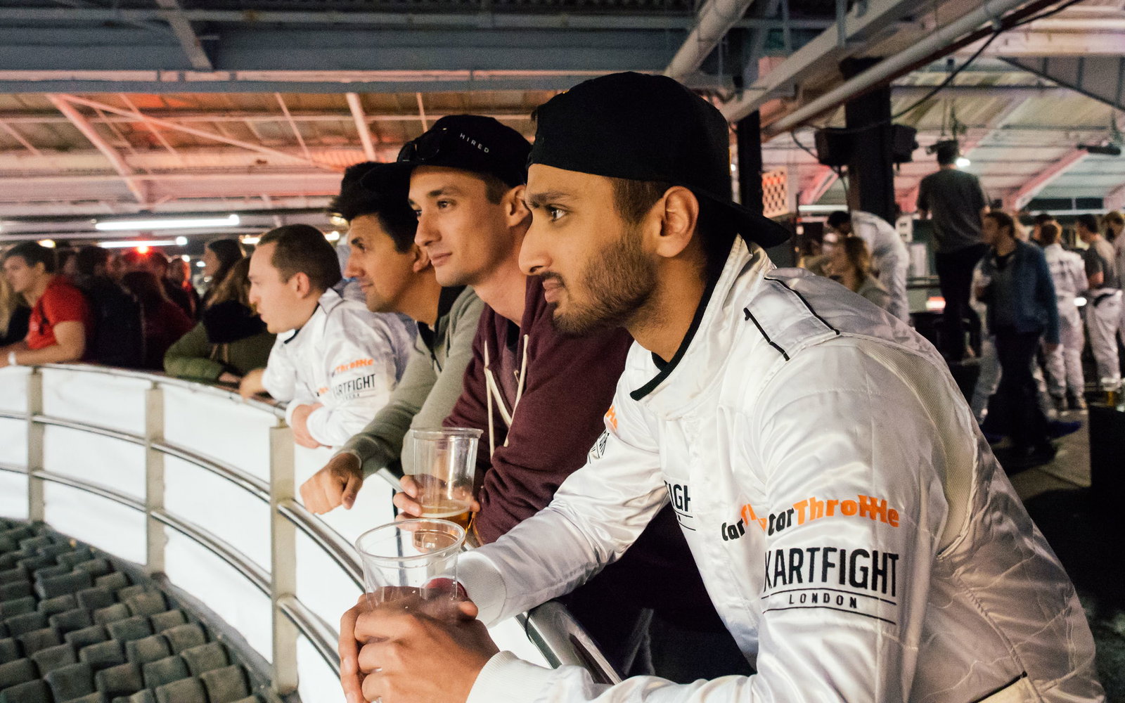 In the quarter-final, Lewis held his position to finish 5th. We were all mesmerised by his expert blocking skills 