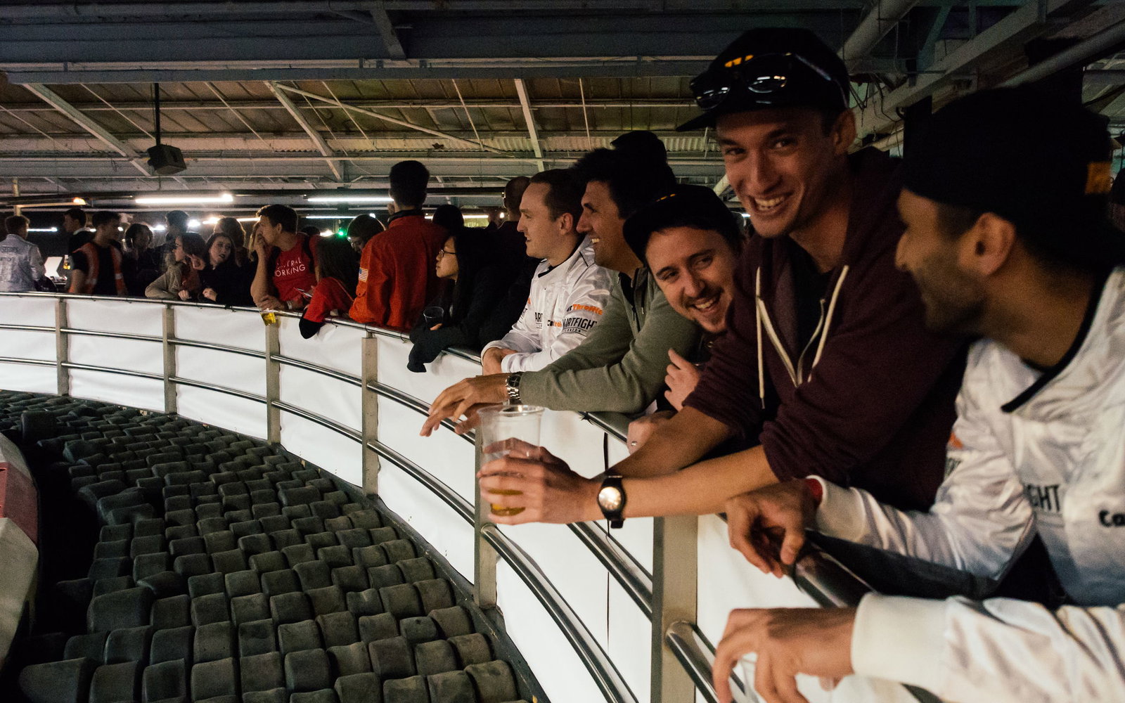 Until someone inevitably wipes out. (Again, no love lost, remember!)