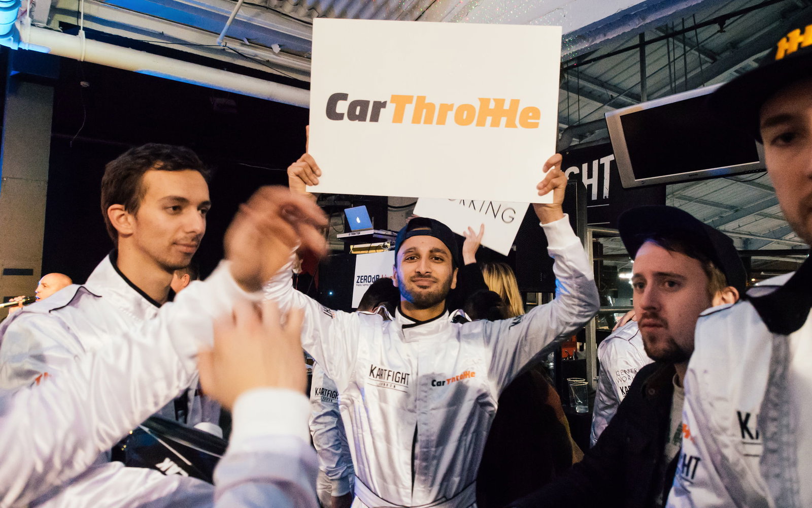 Before the final, we partied hard to get us pumped 