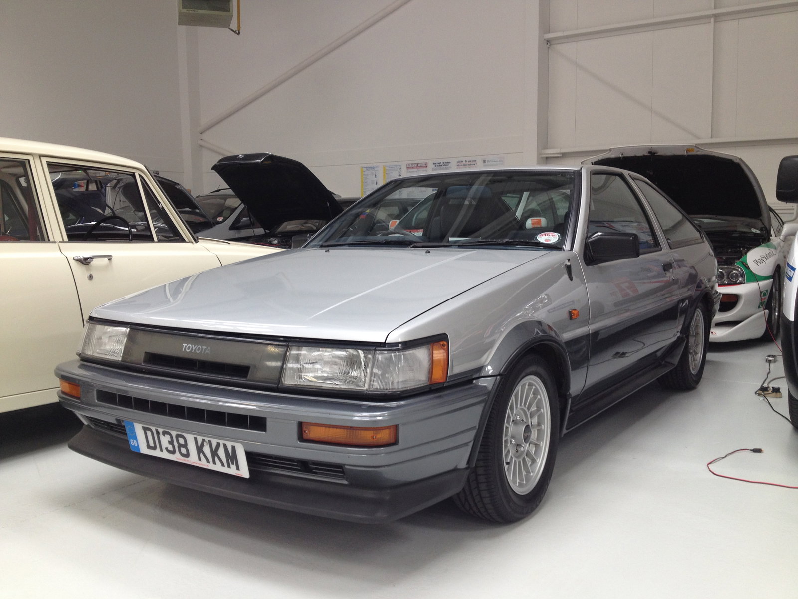 This is the stunning AE86 we were filming on the day