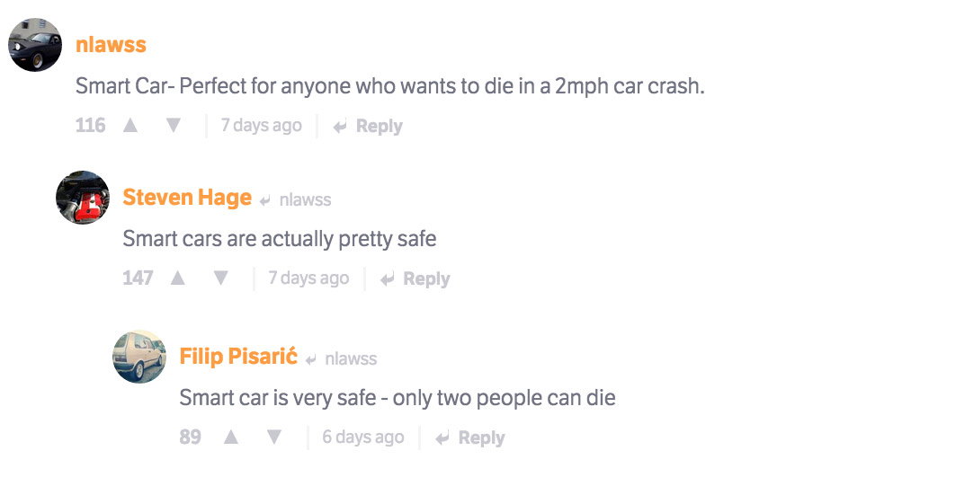 The 10 Best Comments On CT Last Week