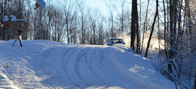 10 Epic Gifs Of Rally Drifts And Jumps In The Snow