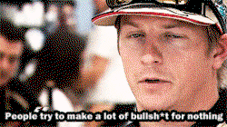 F1 Right Now Summed Up In Kimi Raikkonen Gifs