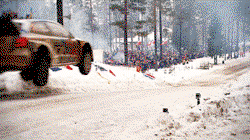 10 Epic Gifs Of Rally Drifts And Jumps In The Snow
