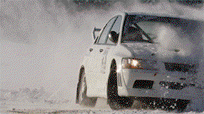 10 Epic Gifs Of Rally Drifts And Jumps In The Snow